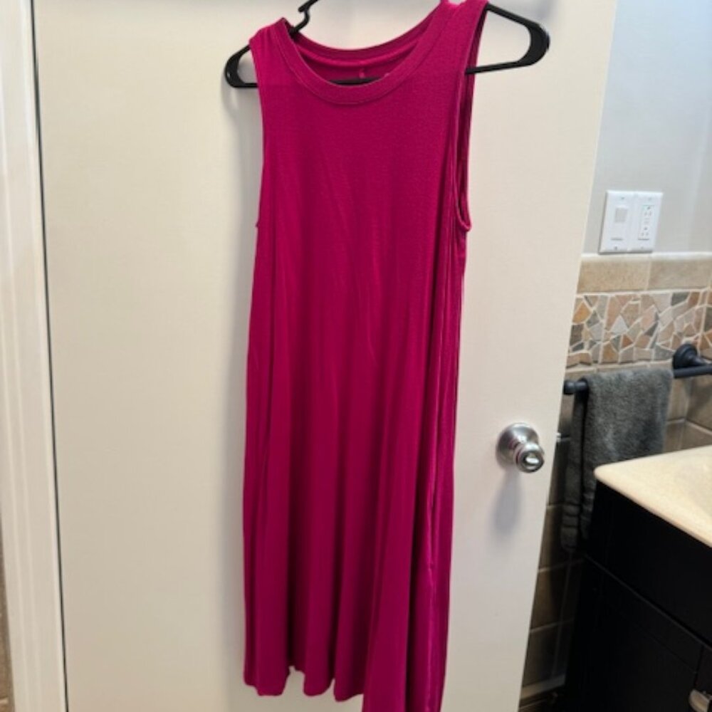 Pink Swing Tank Dress
